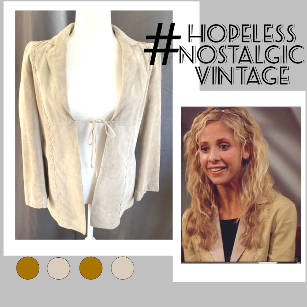 Seude Tan Bebe jacket ASO Buffy Summers